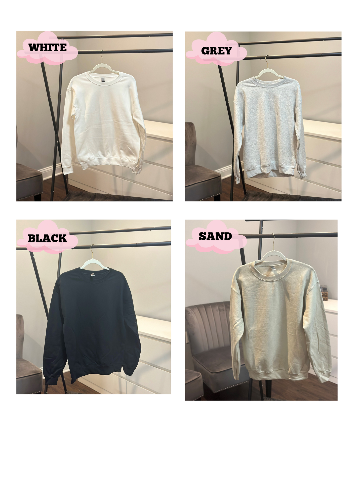 Western Cowgirl Collage Crewneck