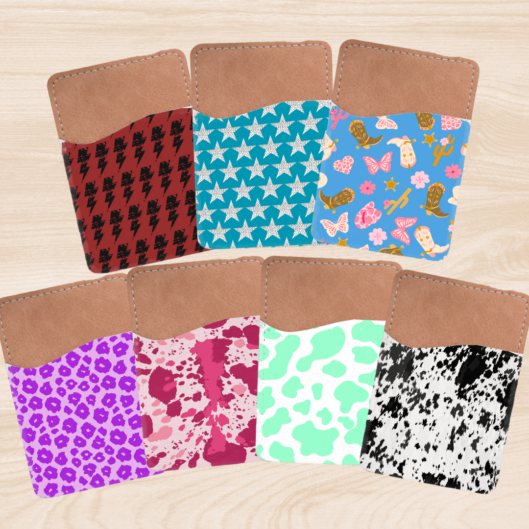 Phone Wallet Card Holder - western chic