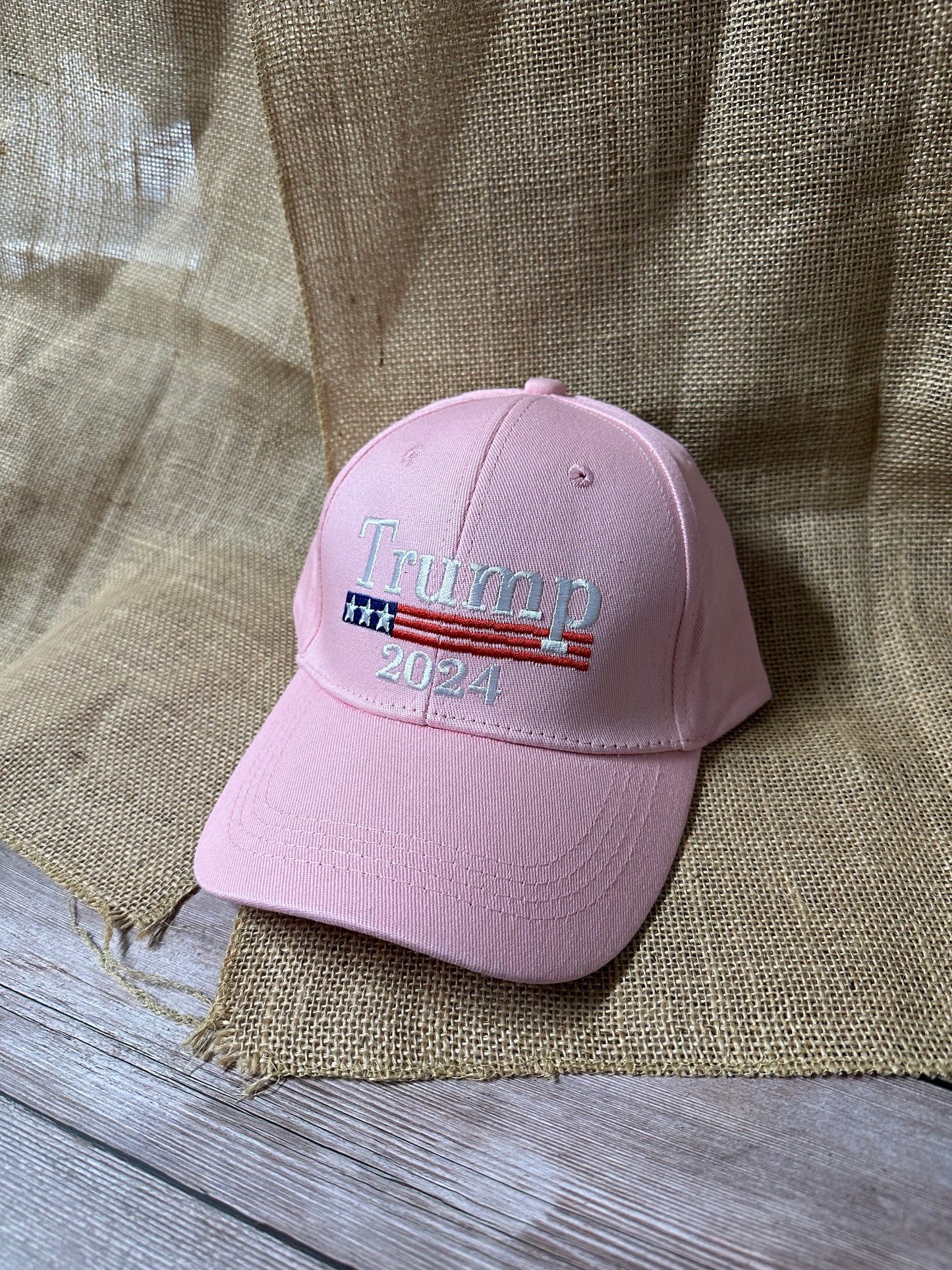 Pink TRUMP 2024 Hat