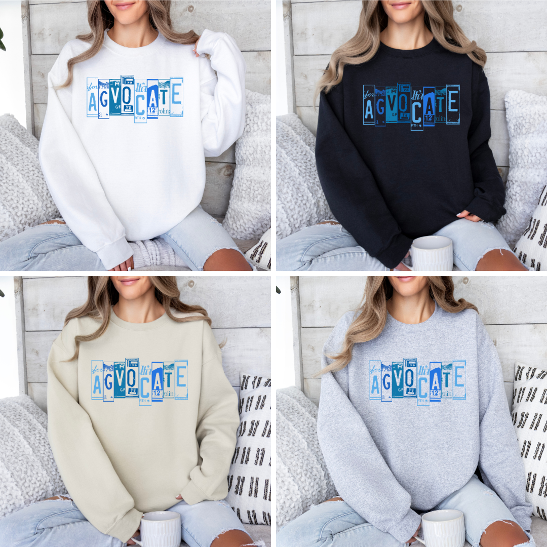 Agvocate License Crewneck *2colors