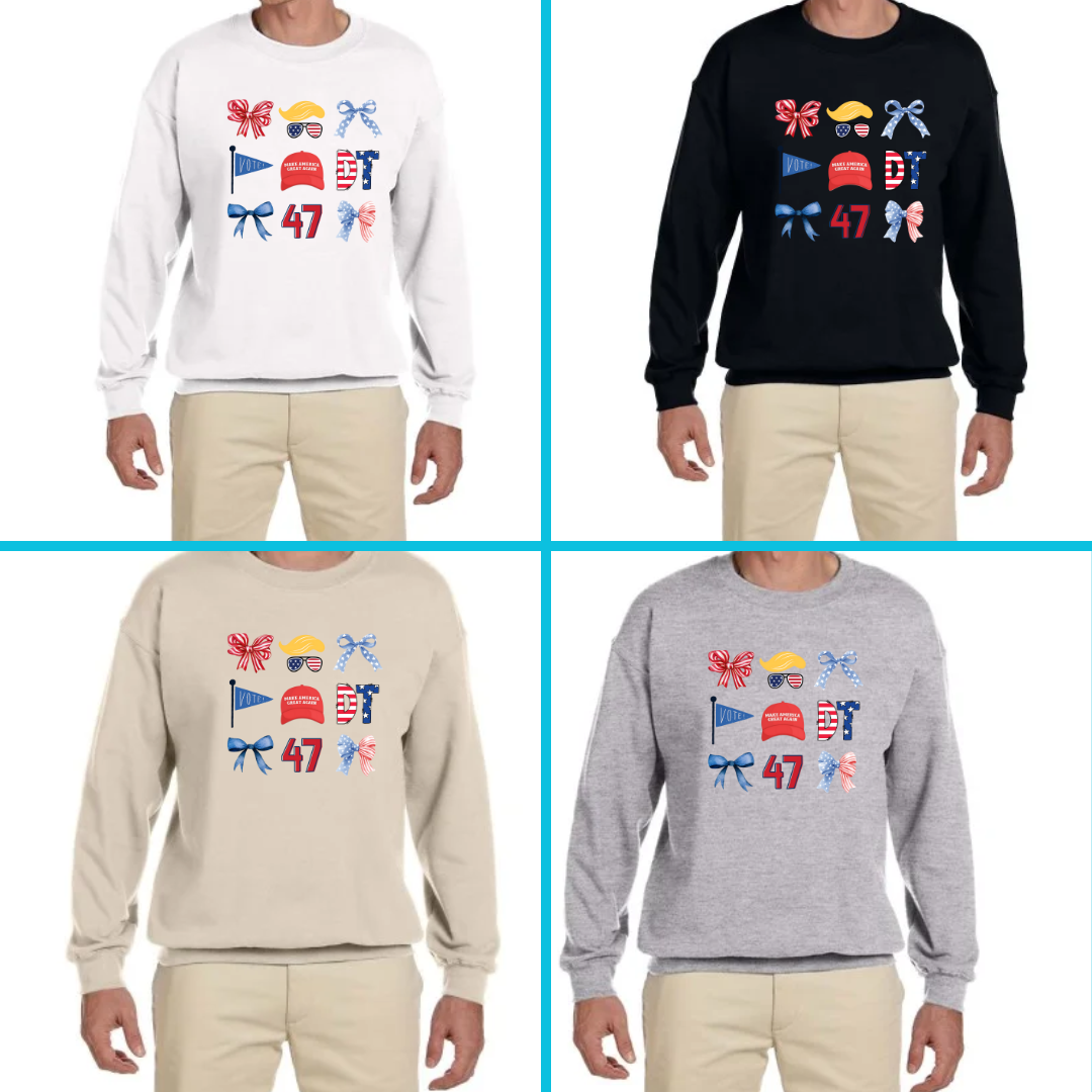 Donald Trump USA Crewneck