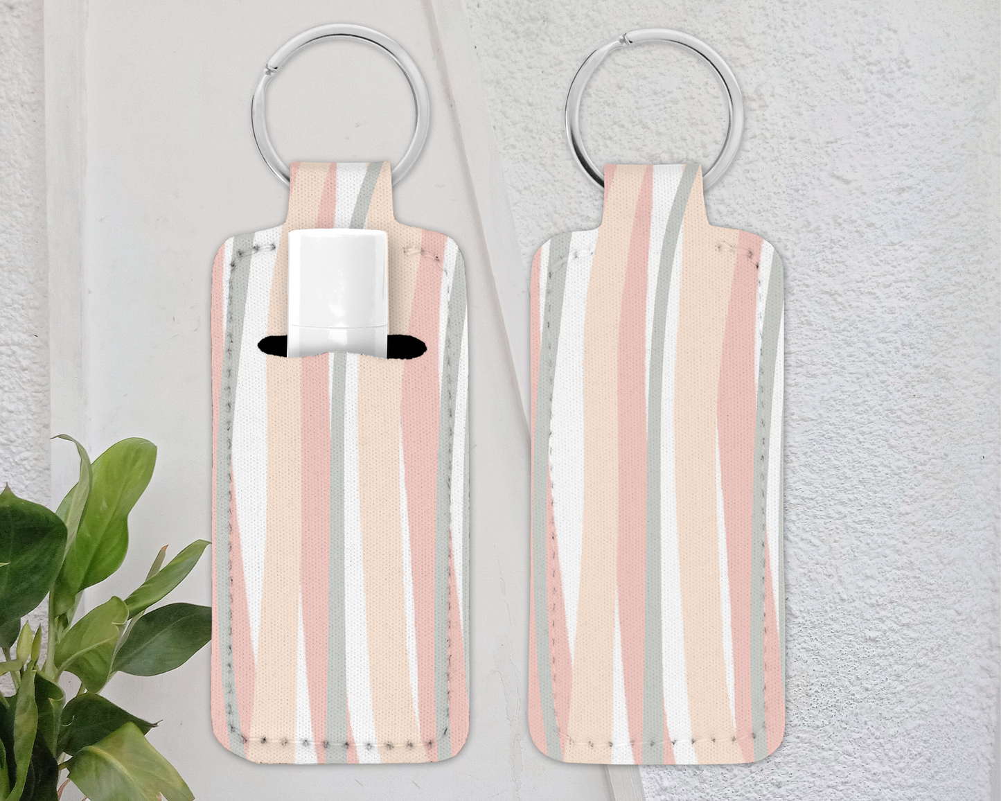 Chapstick Keychain Holder - Lip Balm / Lip Stick Keychain Holder - CHIC -*16designs