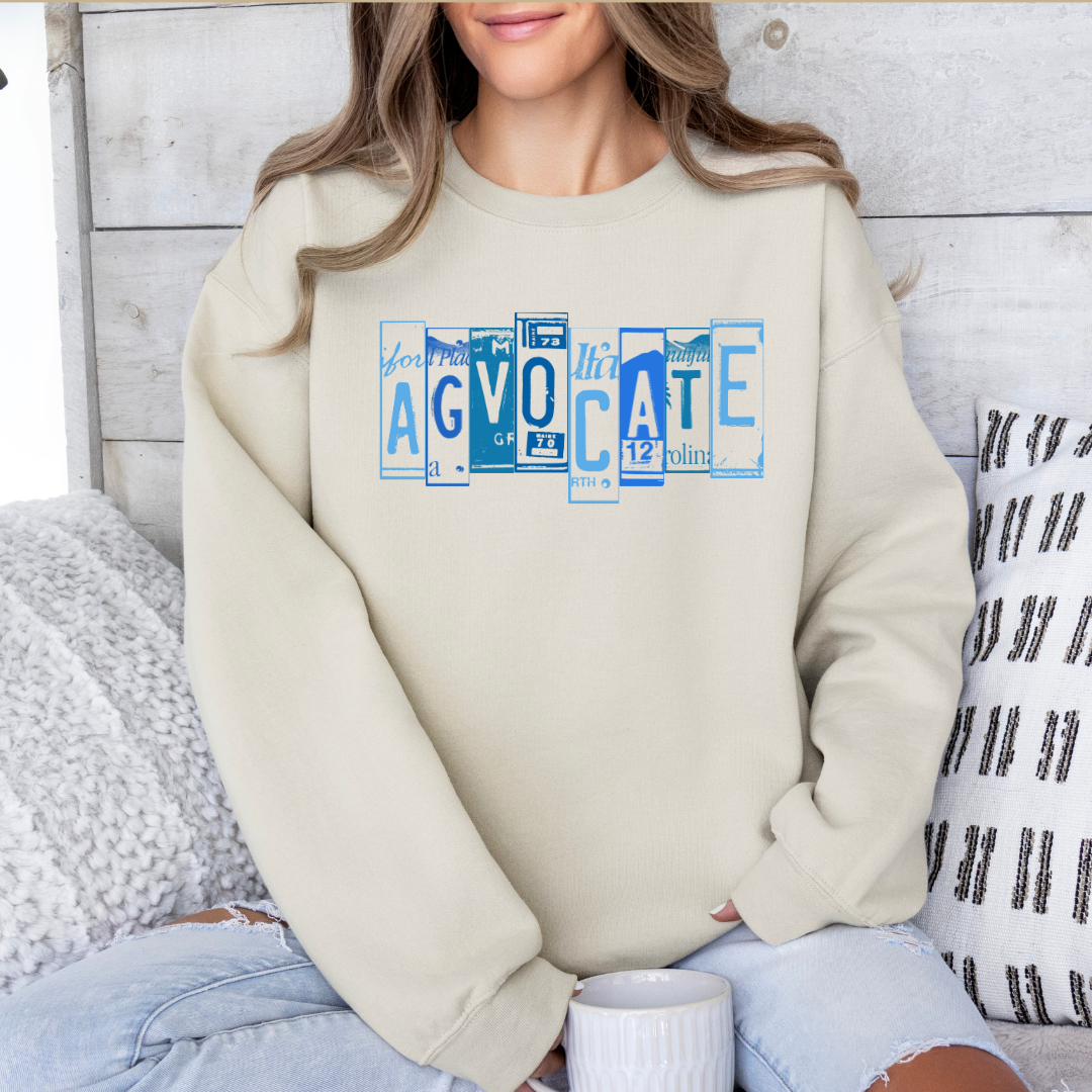 Agvocate License Crewneck *2colors
