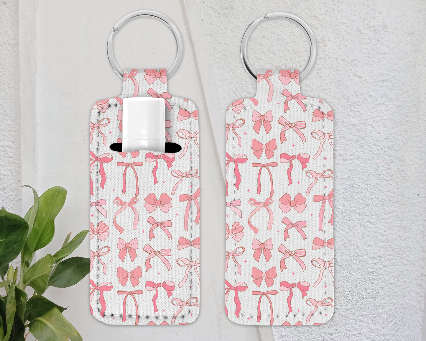 Chapstick Keychain Holder - Lip Balm / Lip Stick Keychain Holder -GIRLY WESTERN -*9designs