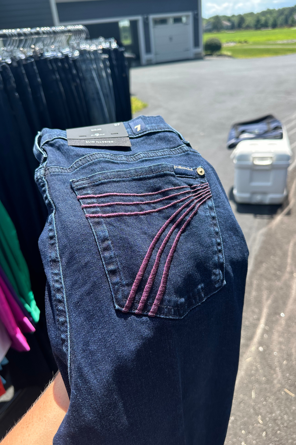7 FOR ALL MANKIND DOJO JEANS - 1NV