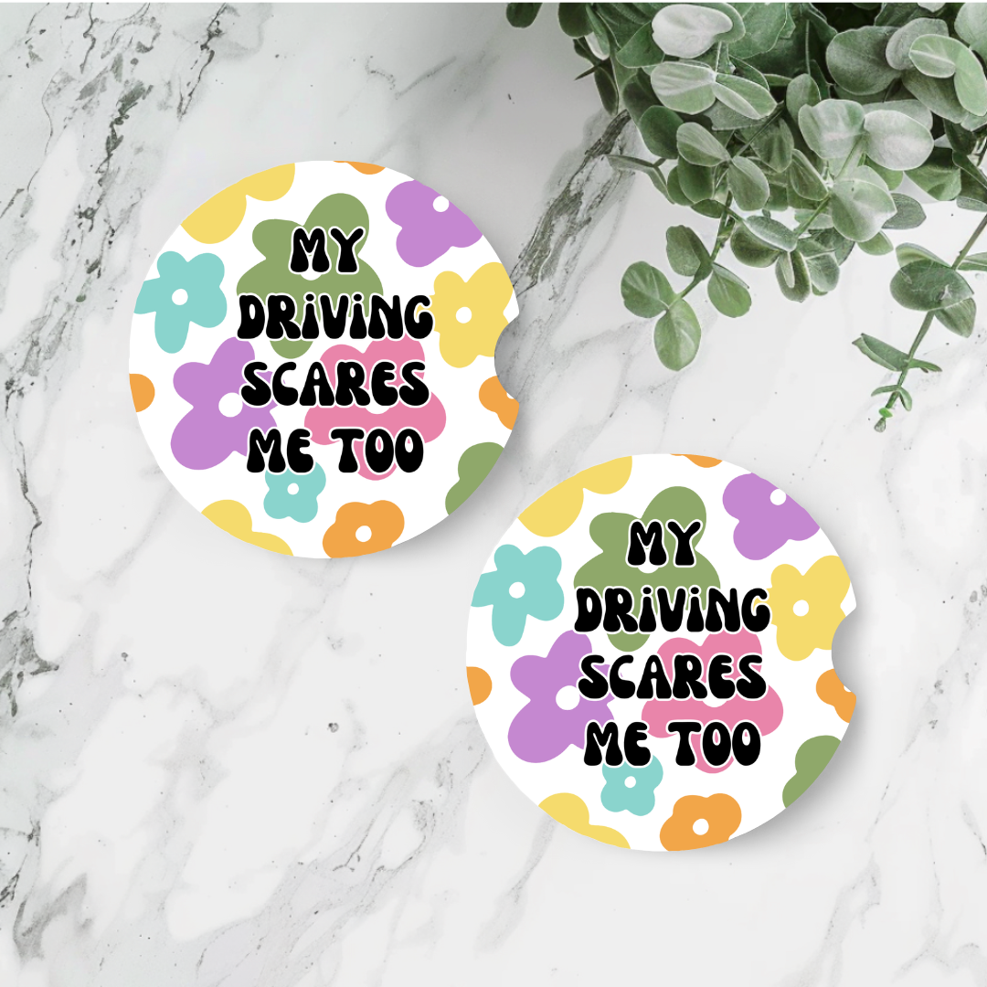 Car Coasters - Fun Sayings - #2