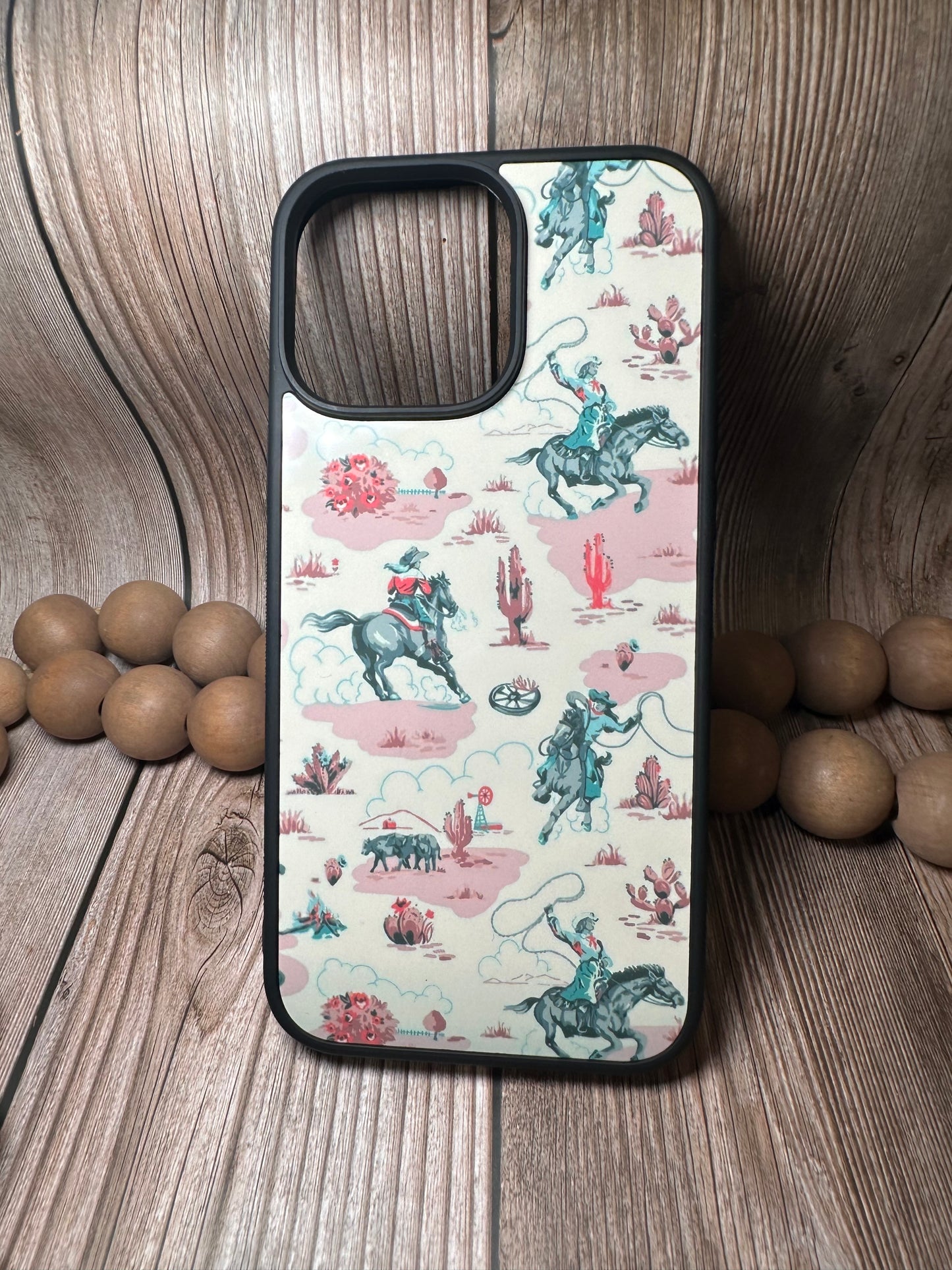 Cowgirl aesthetic pressed phone case *6OPTIONS *15SIZES