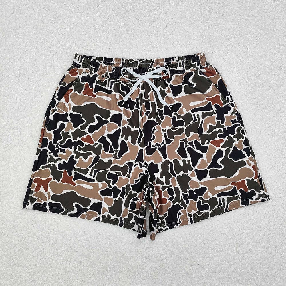 Mens Camouflage Shorts
