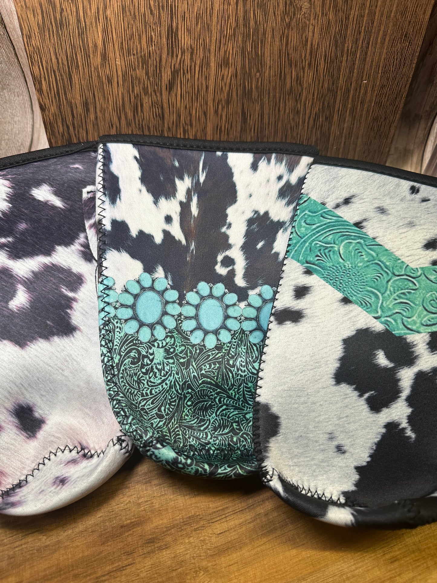 Cow Print Cup Cover