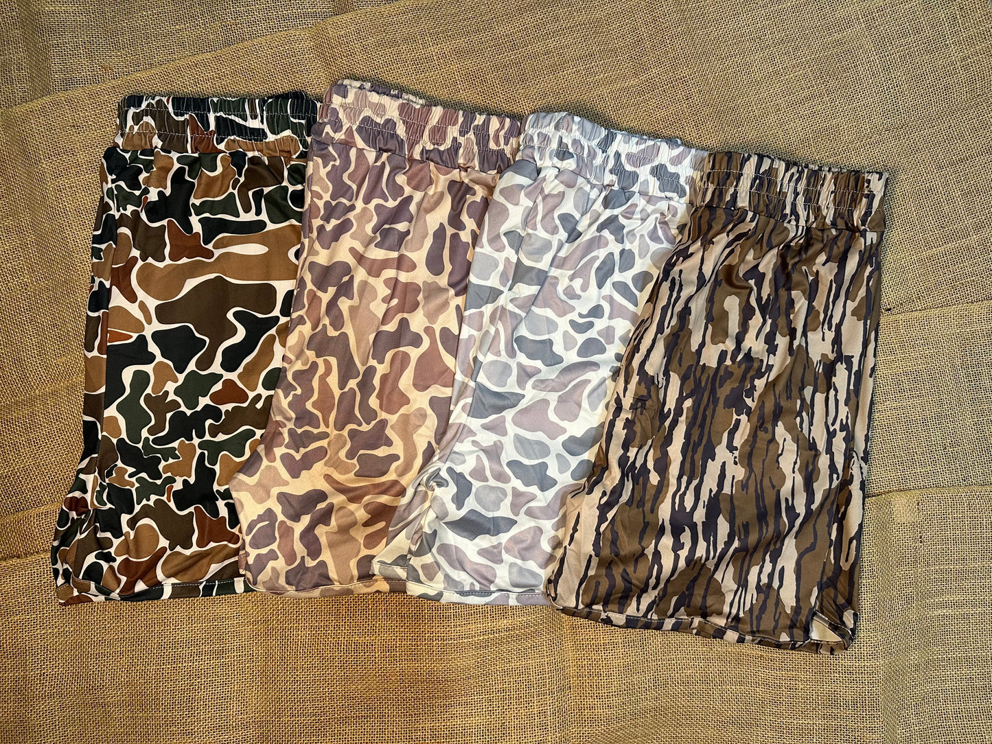 5 Colors Adult Women Summer Camo Bottoms Shorts