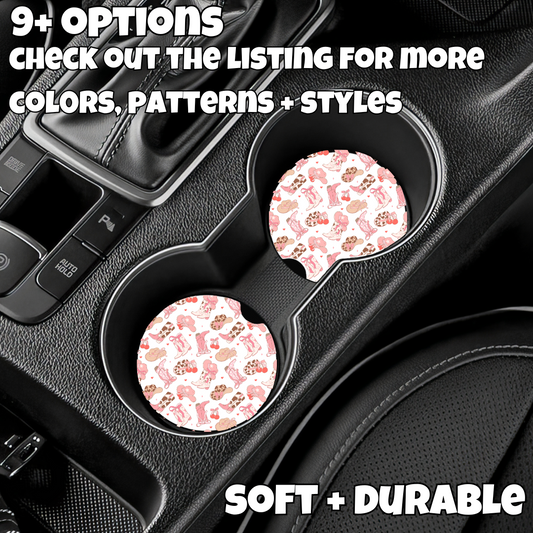 Car Coasters - Western Girly Car Coasters