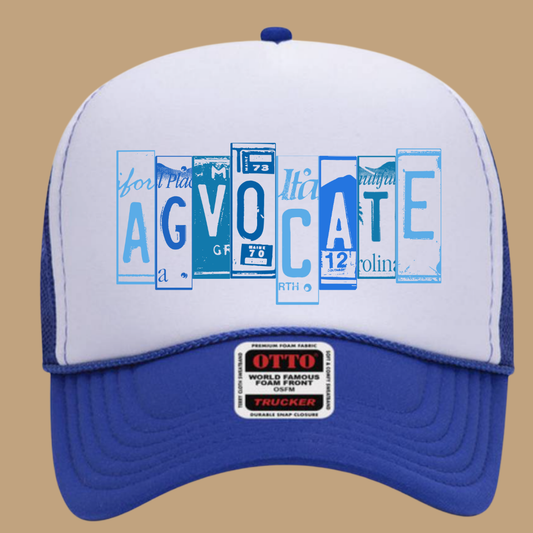 AGVOCATE LICENSE TRUCKER HAT *17 COLORS