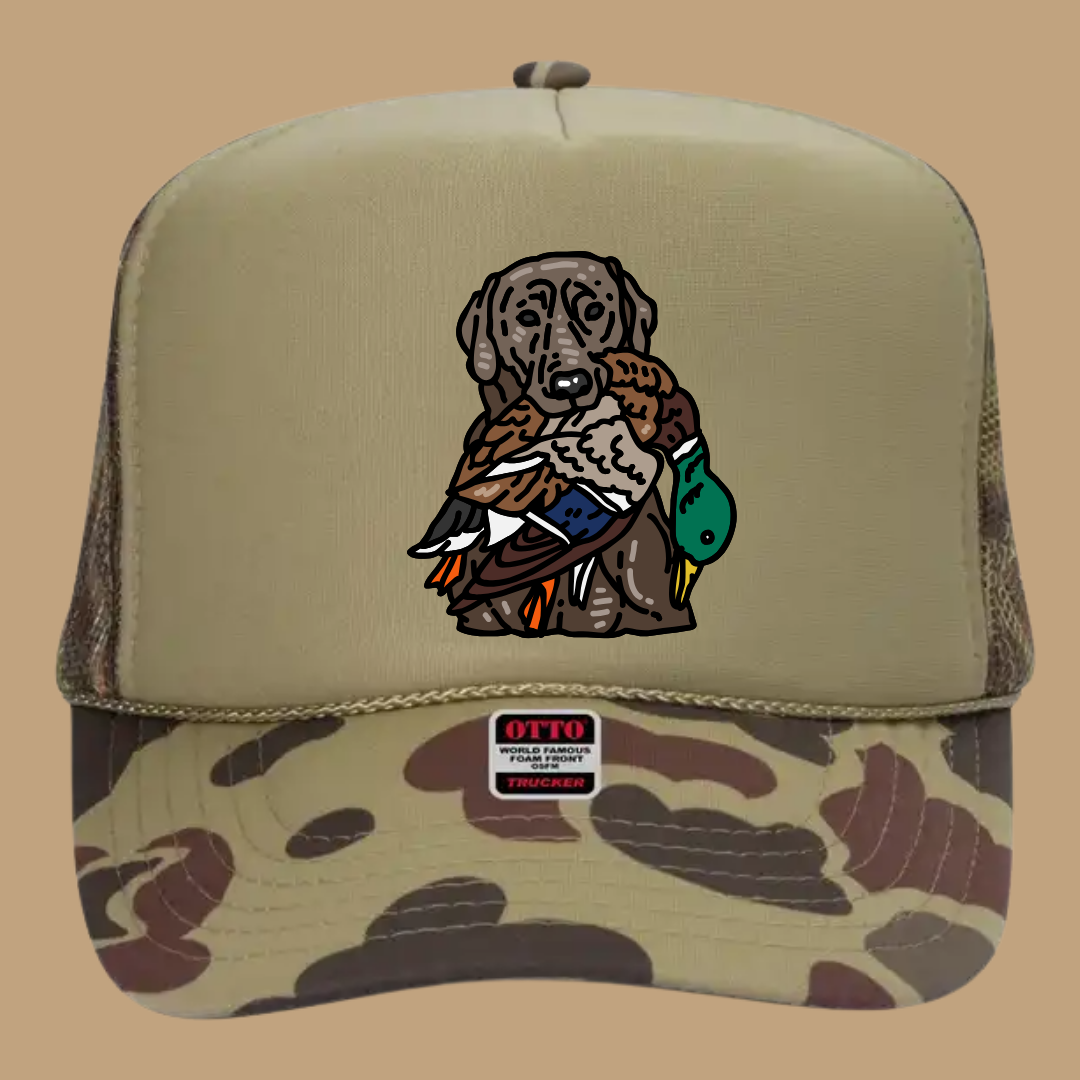 HUNTING DOG TRUCKER HAT *17 COLORS