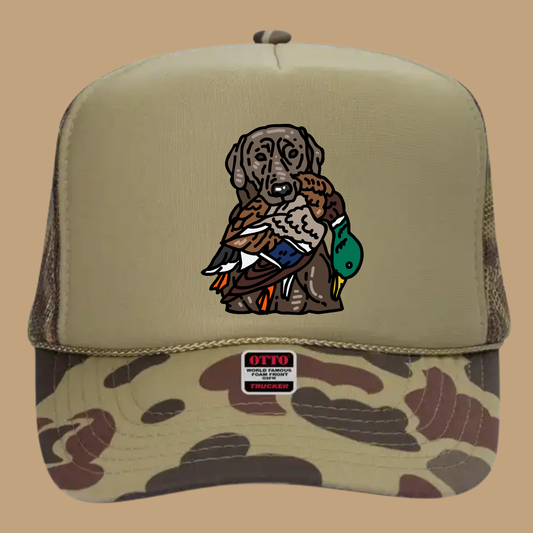 HUNTING DOG TRUCKER HAT *17 COLORS
