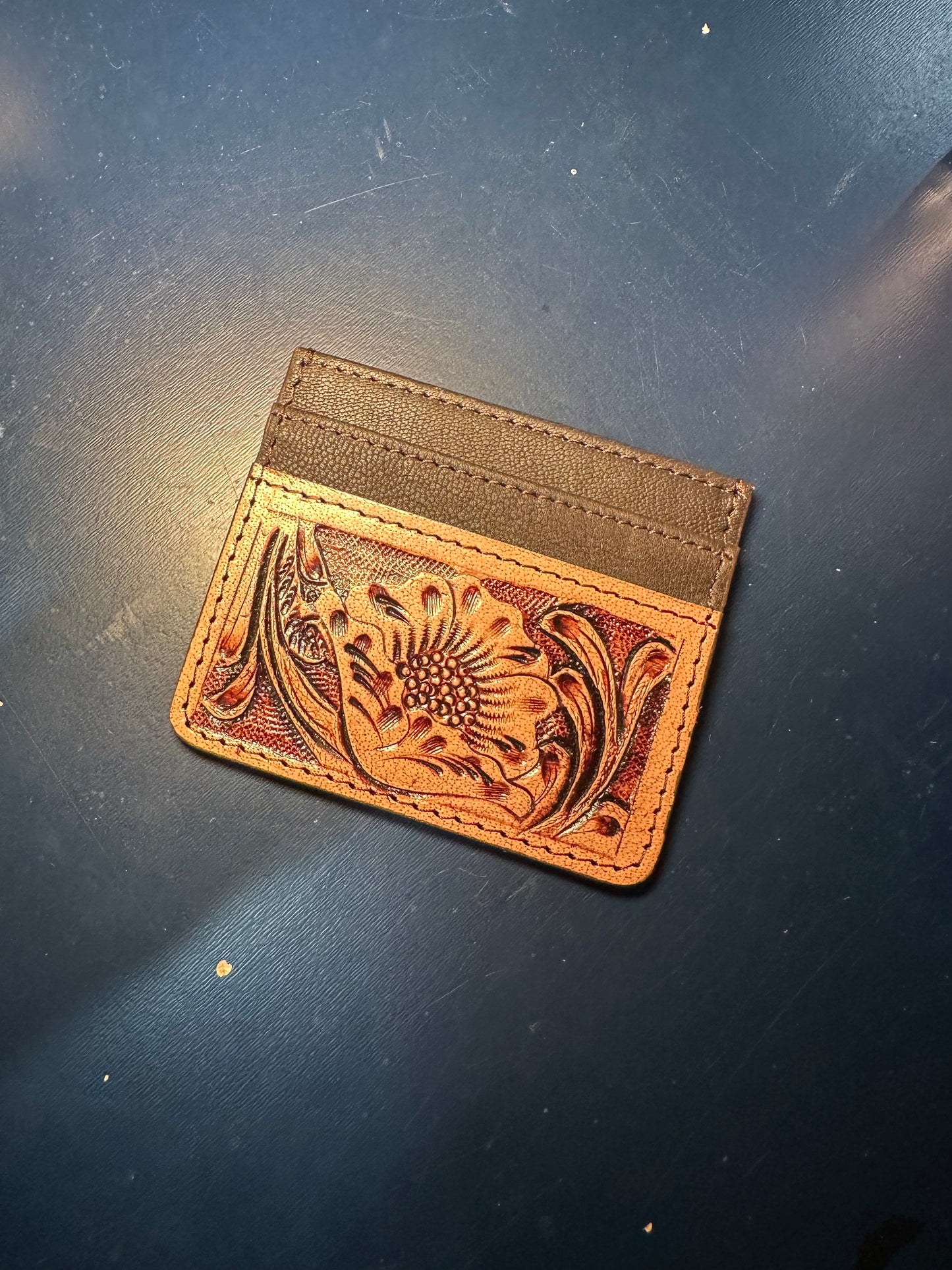 GENUINE LEATHER/ COWHIDE CARD CASE