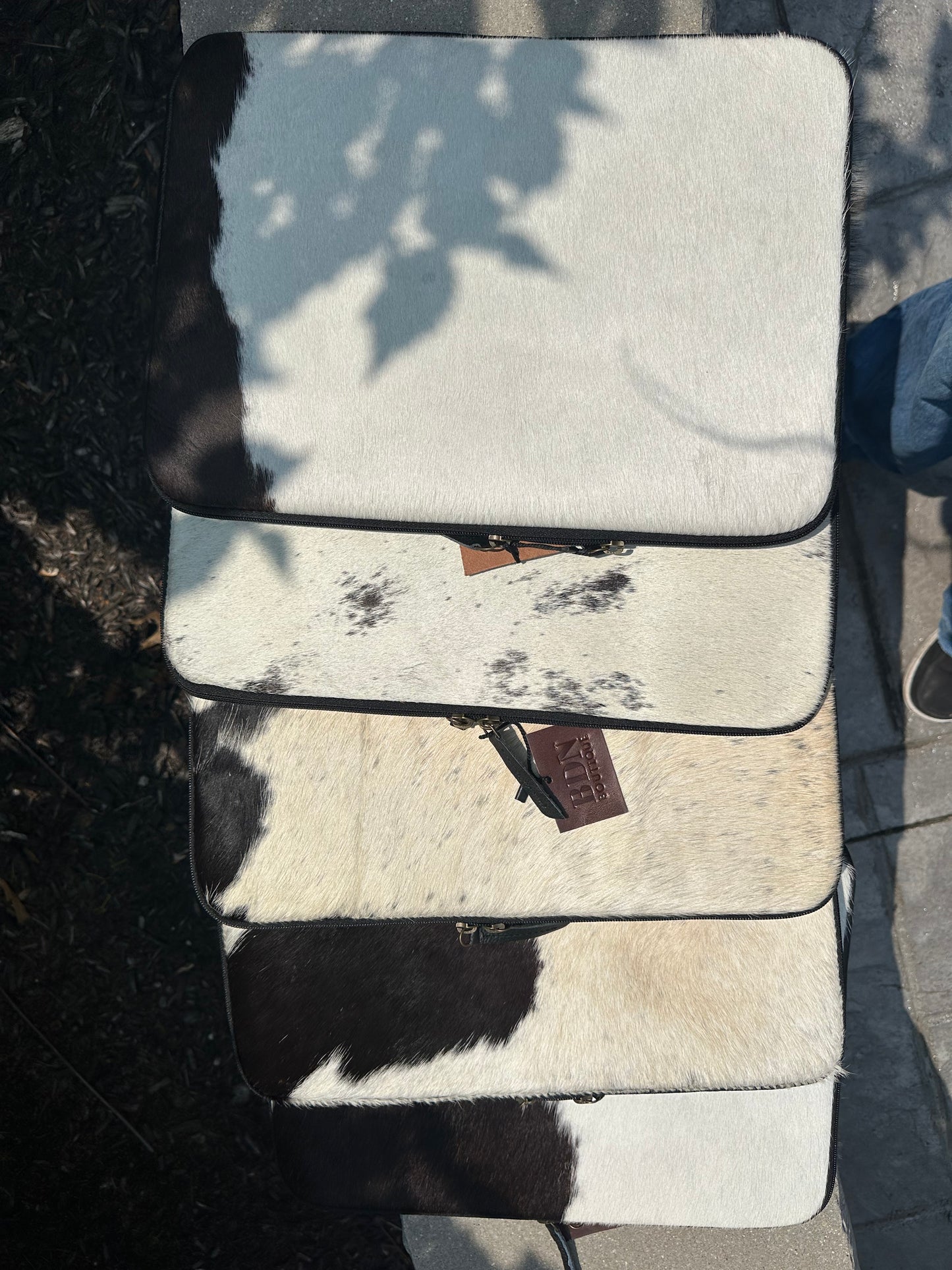 Cowhide Leather Laptop Sleeve Bags
