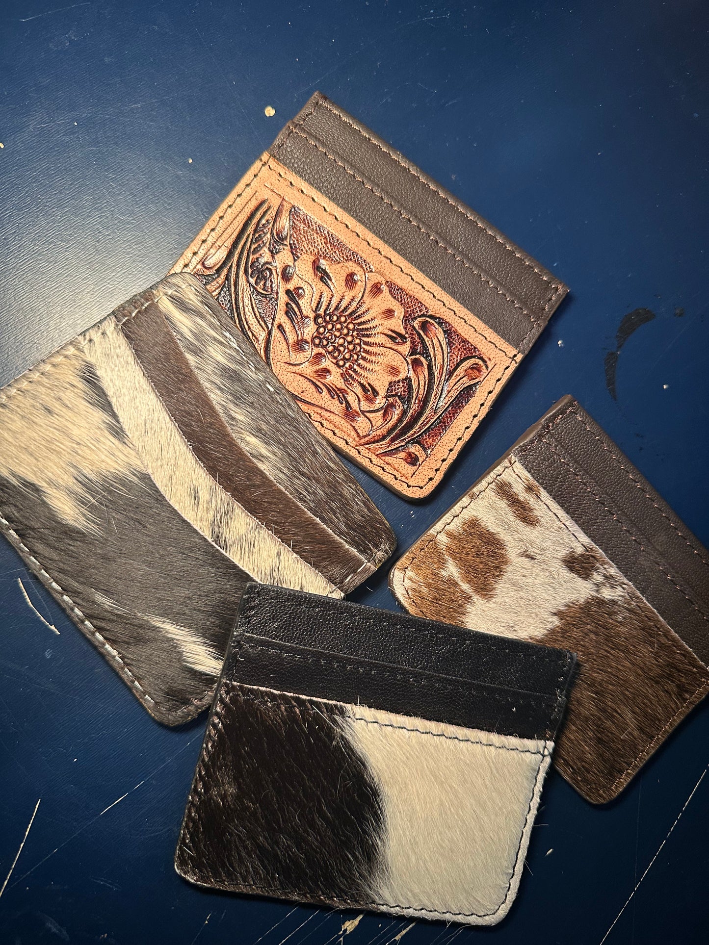 GENUINE LEATHER/ COWHIDE CARD CASE