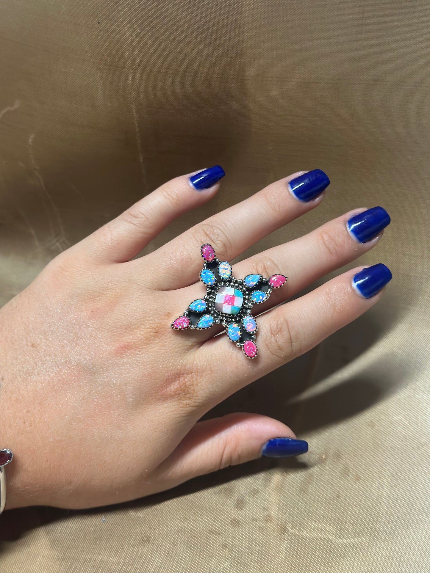 Bold Kandy Multi Colored Sterling Silver Rings |