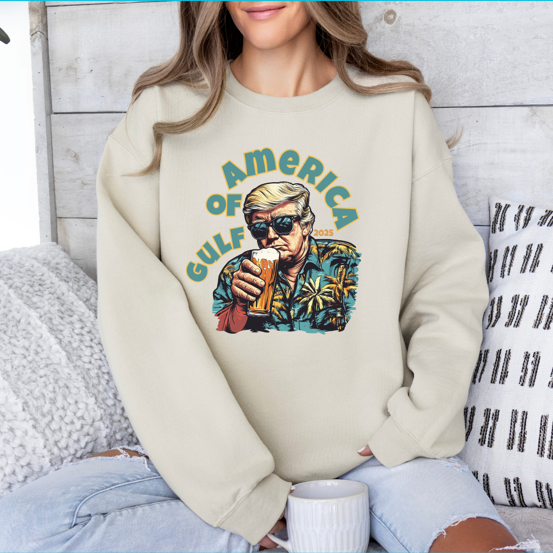 Gulf Of America Trump Crewneck