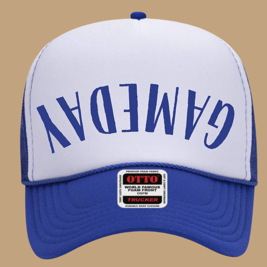 BLUE GAMEDAY TRUCKER HAT *17 COLORS