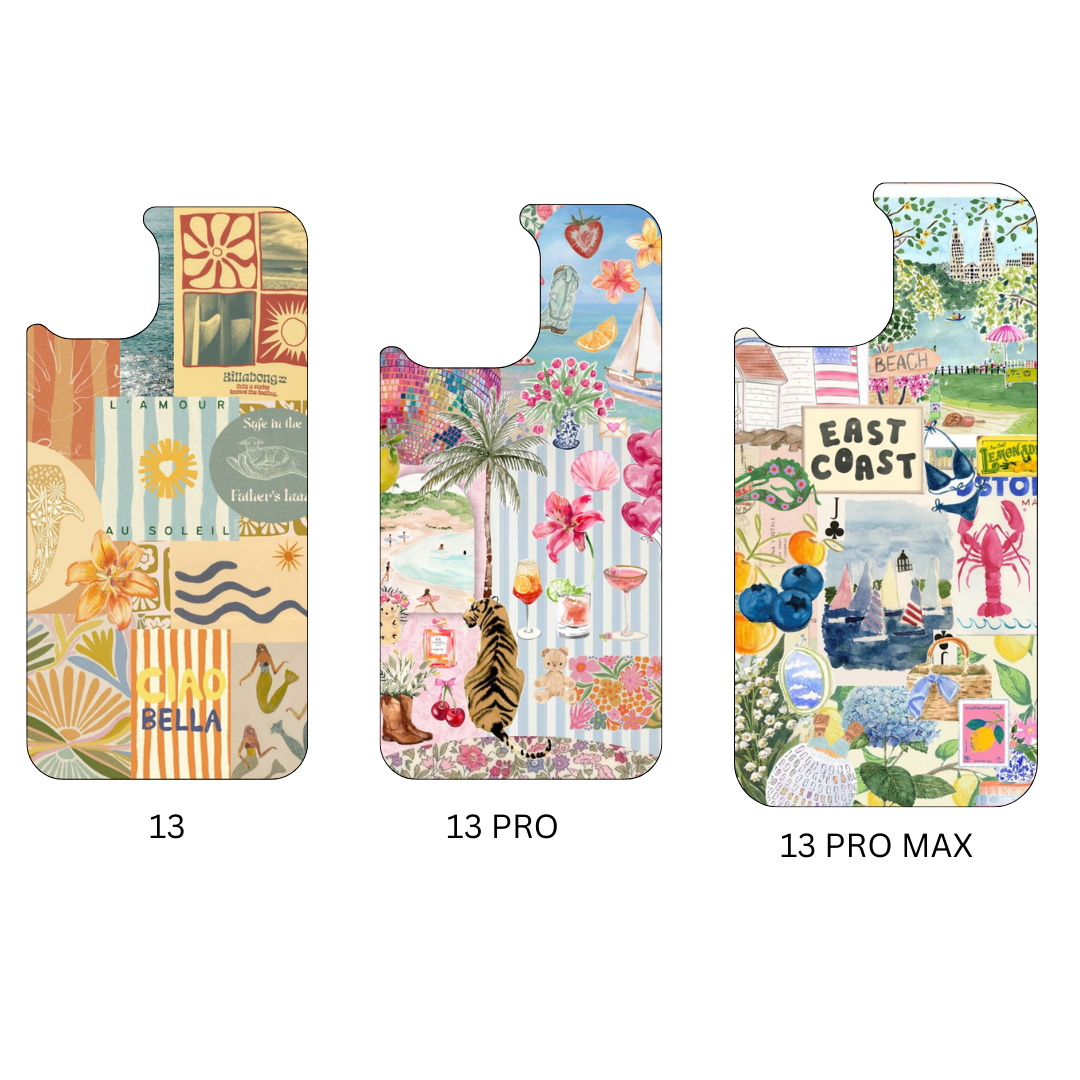 Costal Cowgirl pressed phone case *6OPTIONS *15SIZES