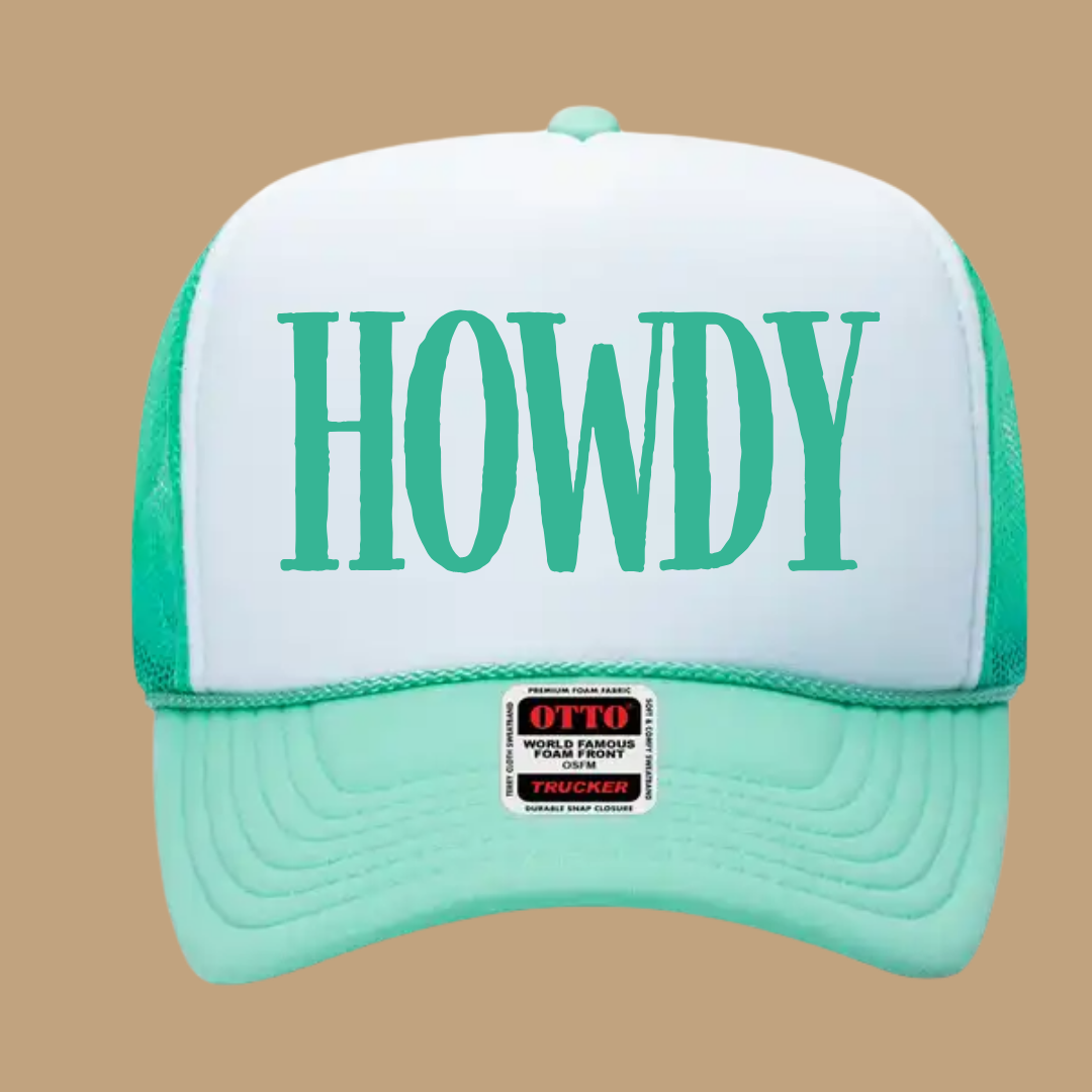 HOWDY TRUCKER HAT *17 COLORS