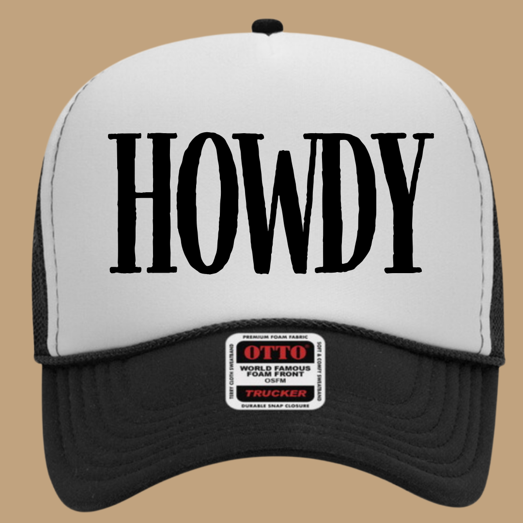 HOWDY TRUCKER HAT *17 COLORS