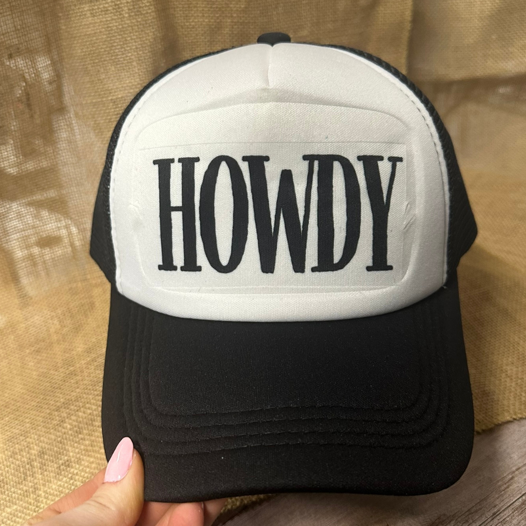HOWDY TRUCKER HAT *17 COLORS