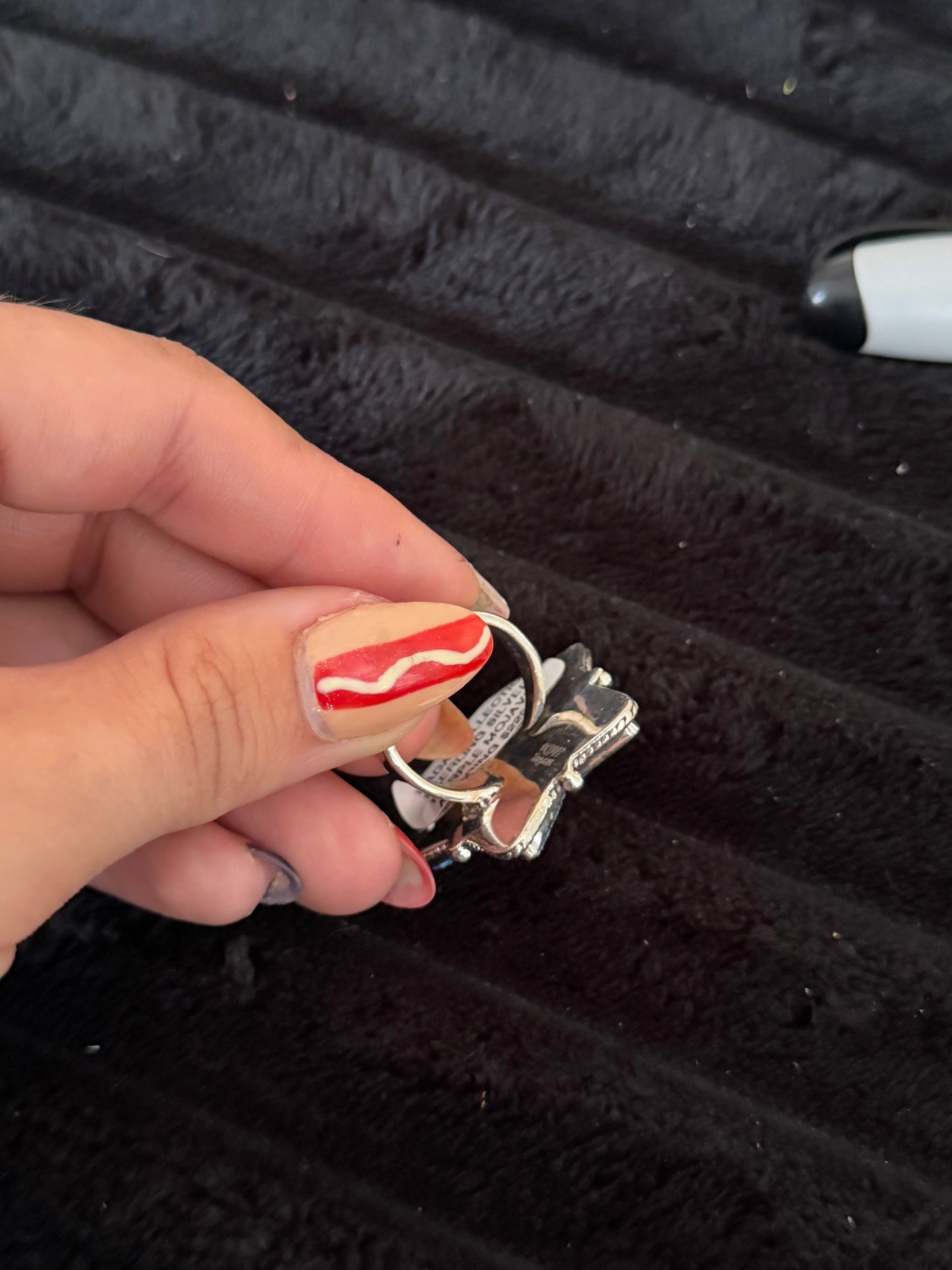 Hada Collection Purple Mojave Adjustable Ring