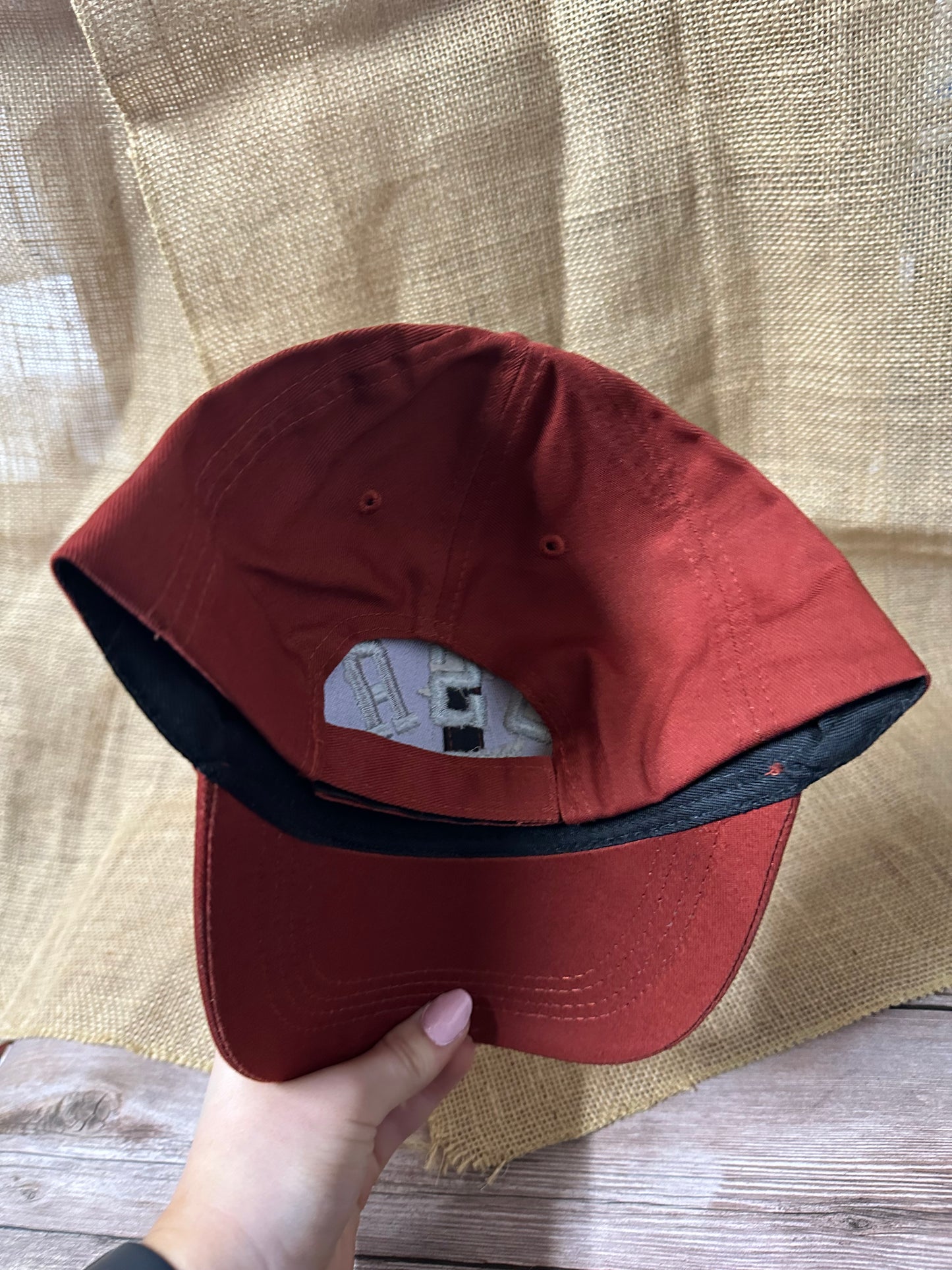 USA Flag Hat (Maroon)