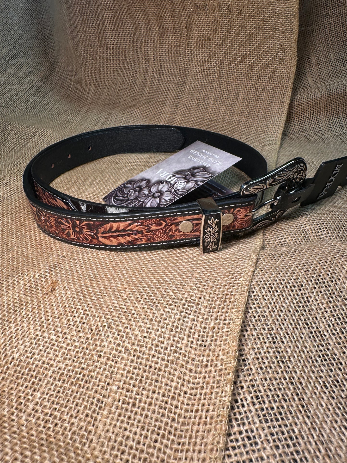 Dream of the Winds Hand-tooled Belt