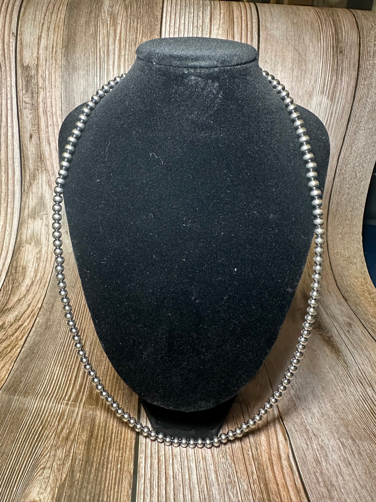 5mm Build Your Own Sterling Silver Pearls Necklace 14"-24"