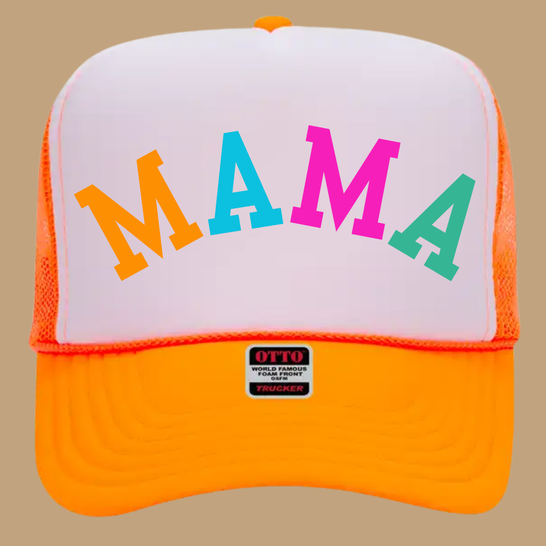 MAMA BRIGHT TRUCKER HAT *17 COLORS