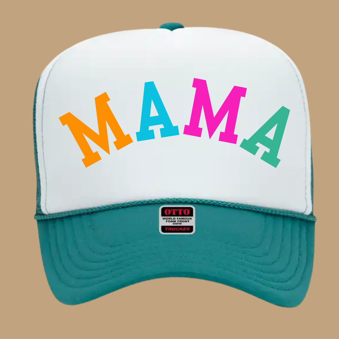 MAMA BRIGHT TRUCKER HAT *17 COLORS