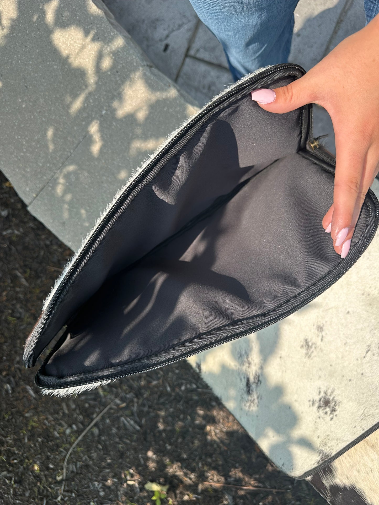 Cowhide Leather Laptop Sleeve Bags
