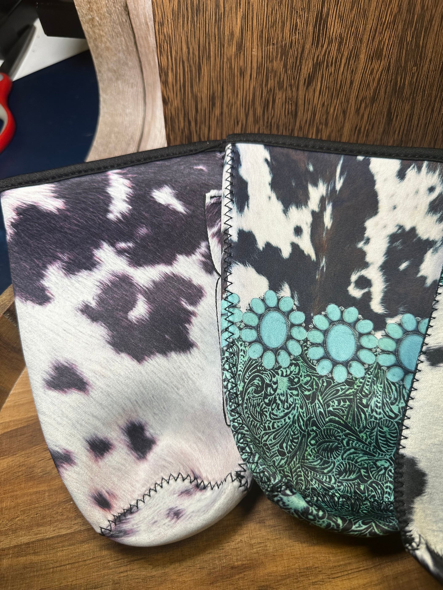 Cow Print Cup Cover