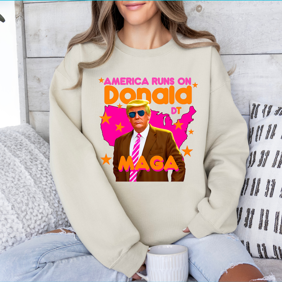 America Runs on Donald MAGA