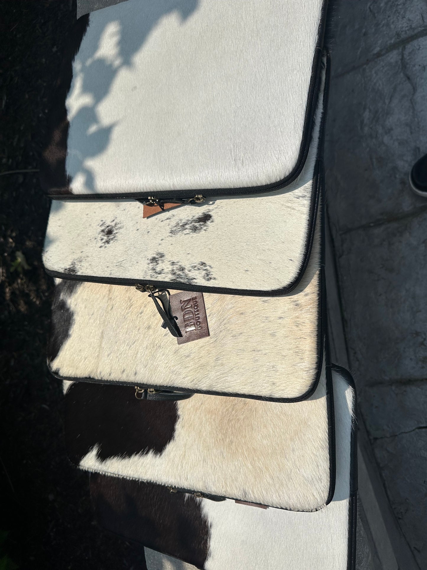 Cowhide Leather Laptop Sleeve Bags
