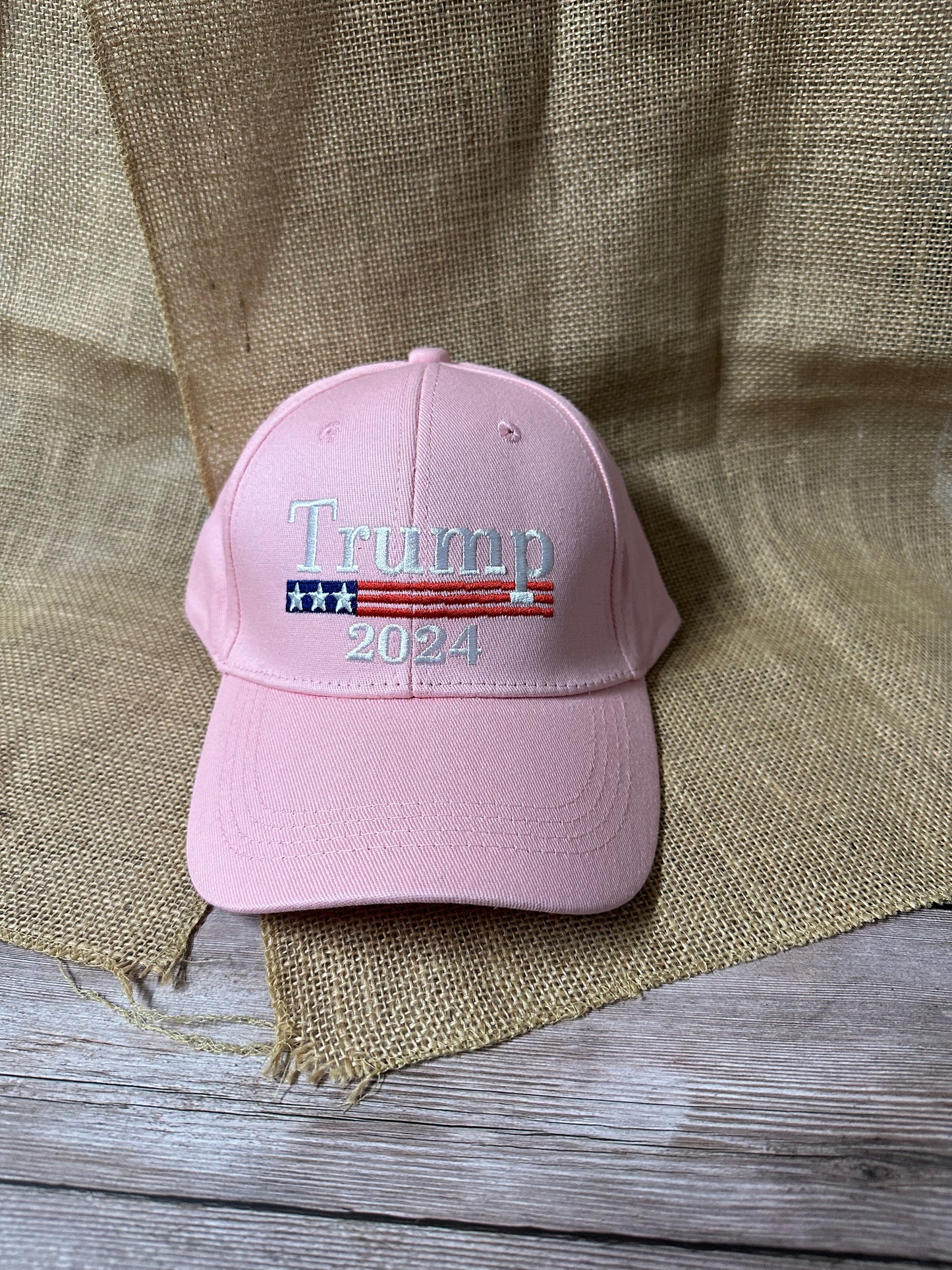 Pink TRUMP 2024 Hat