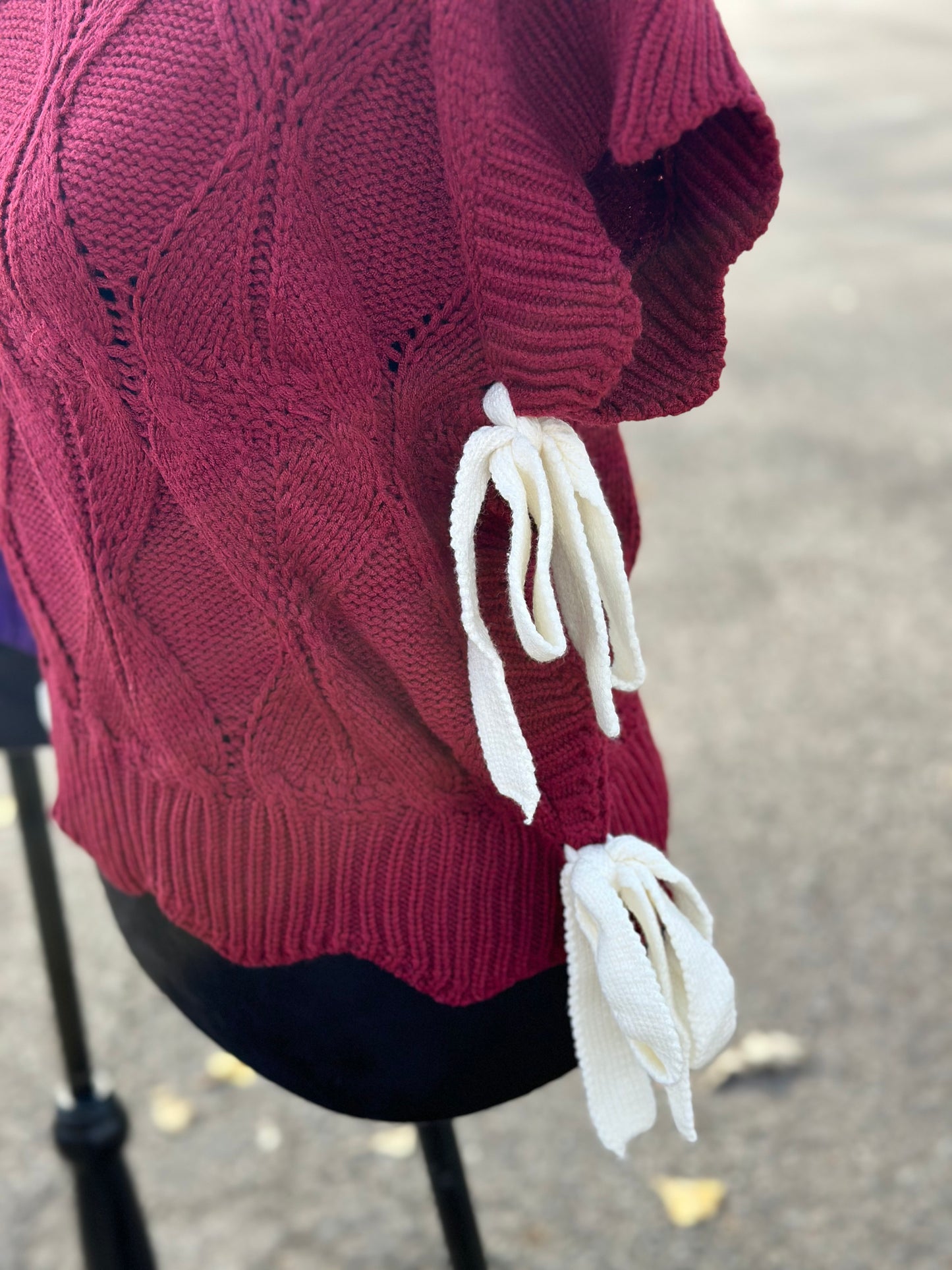 MOCK NECK CROPPED SWEATER VEST *4COLORS