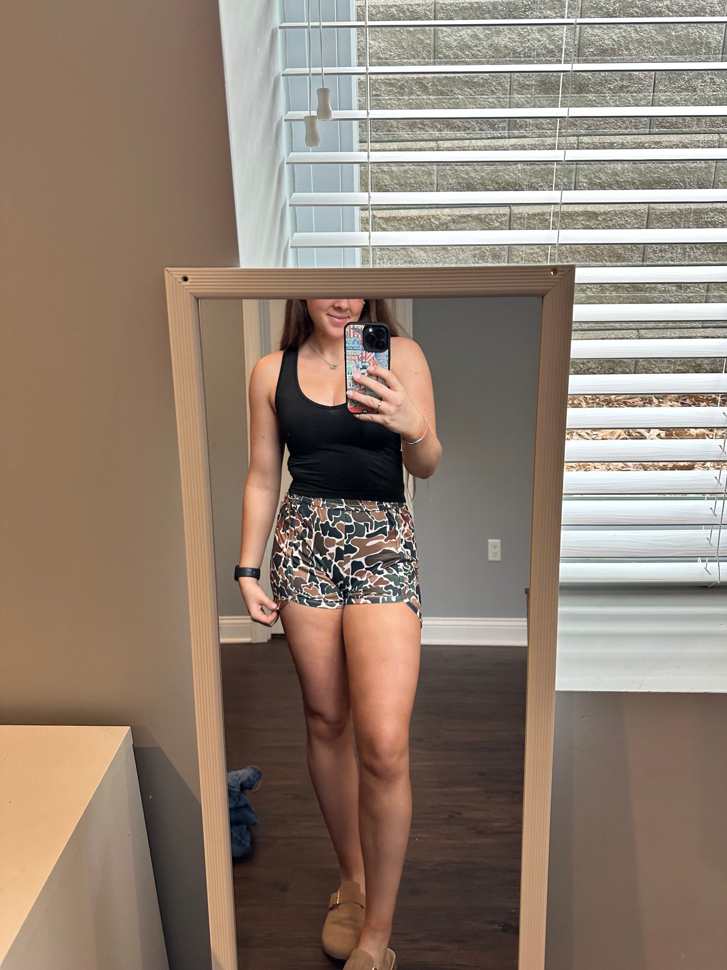 5 Colors Adult Women Summer Camo Bottoms Shorts