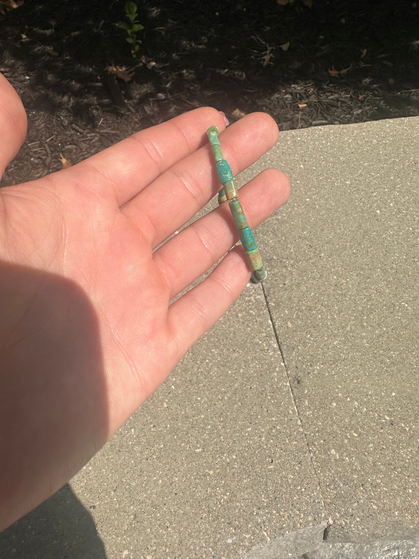 patagonia turquoise stretch bracelet