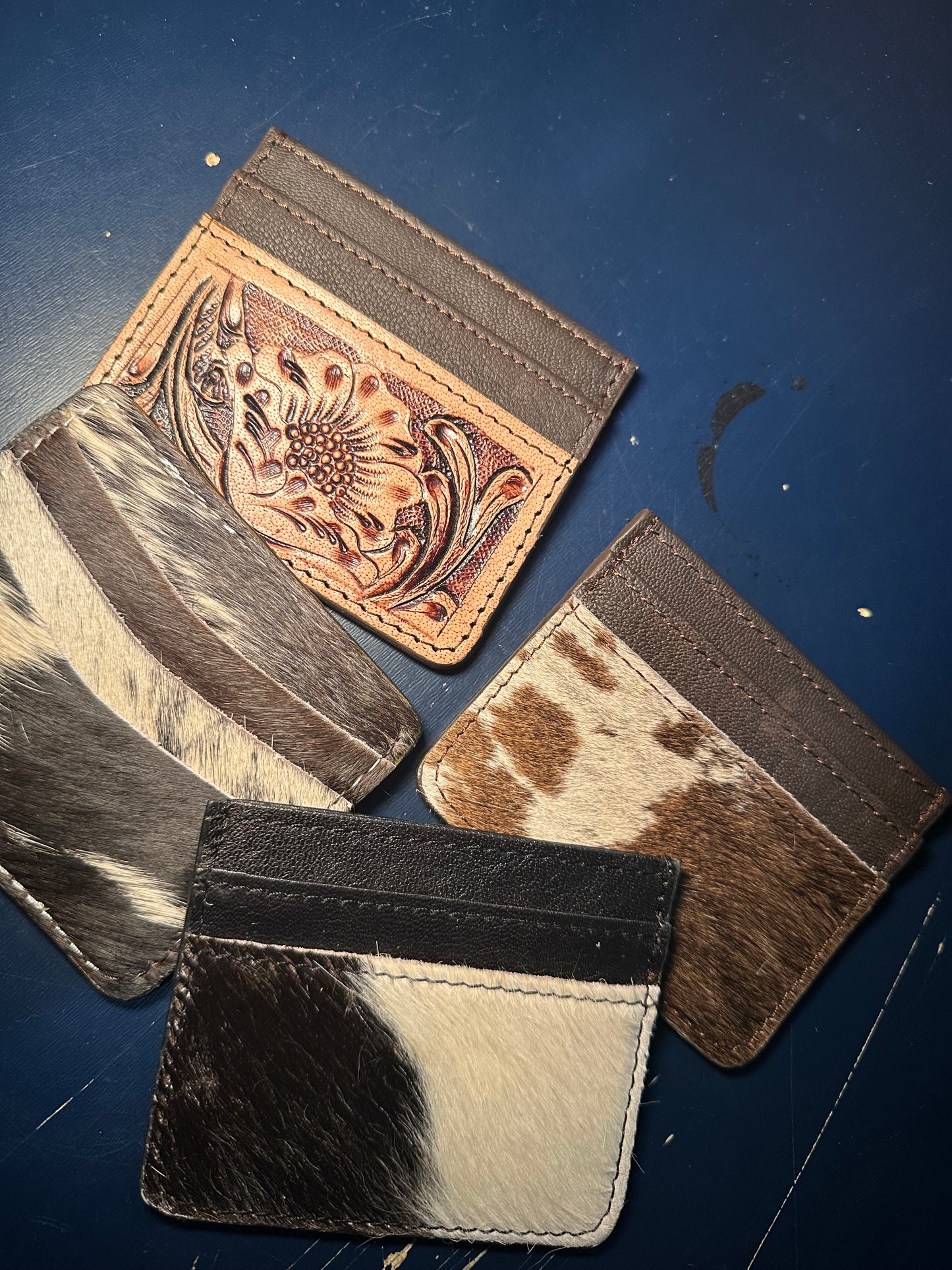 GENUINE LEATHER/ COWHIDE CARD CASE