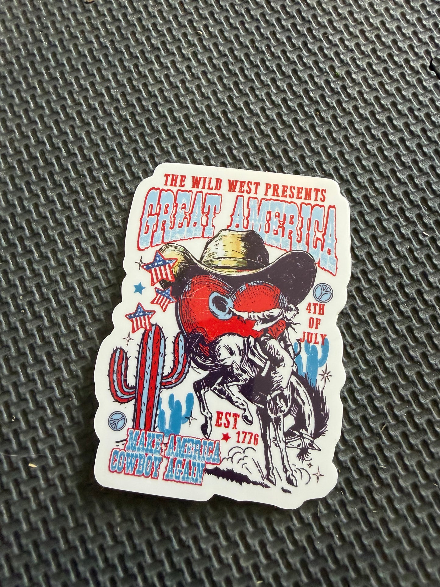 great america - die cut sticker