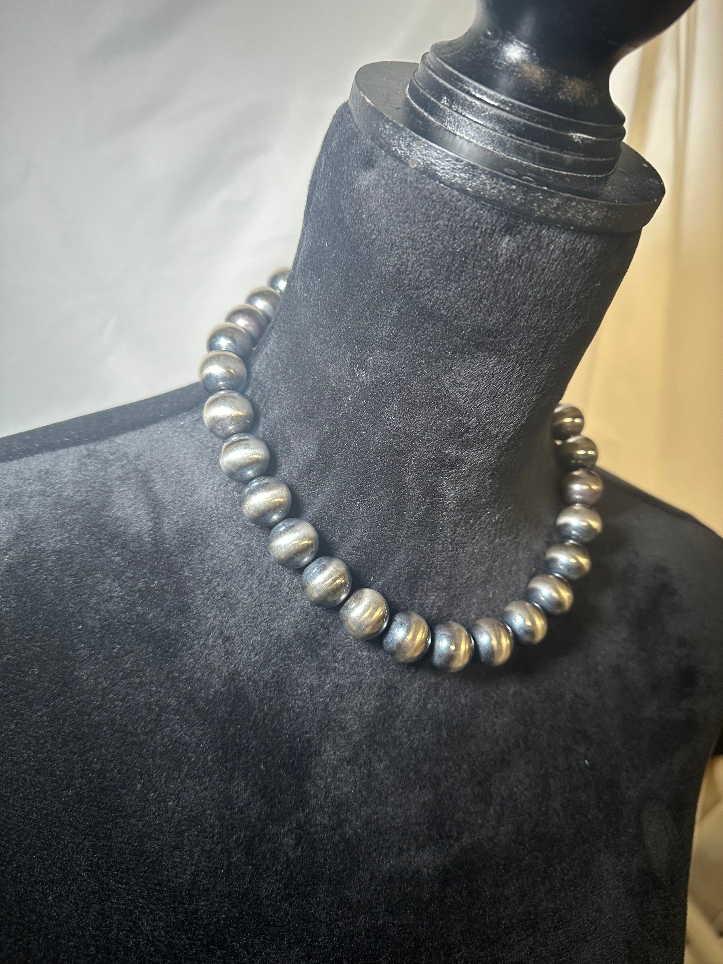16mm Build Your Own Sterling Silver Pearls Necklace 14"-24"