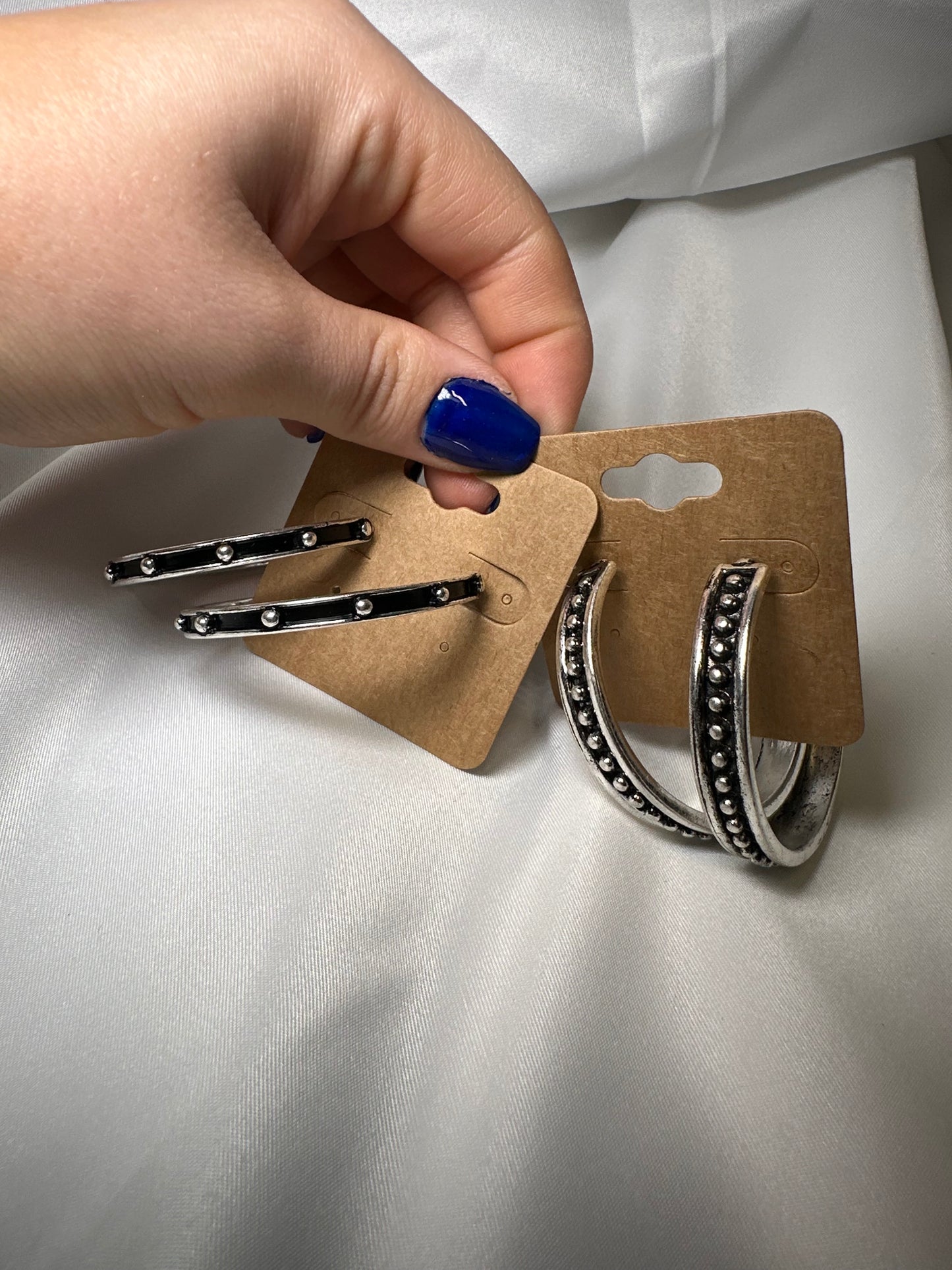 1.75″ Western Bubble Hoop Earrings