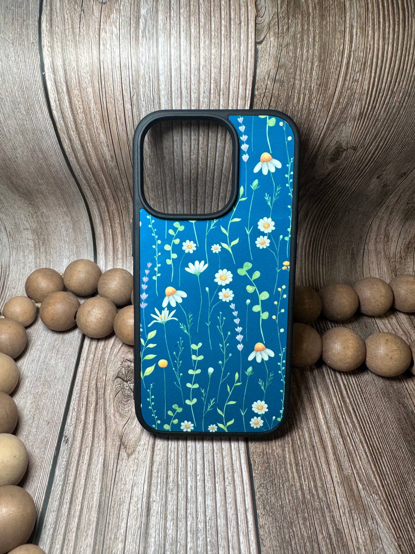 Floral Design pressed phone case *6OPTIONS *15SIZES