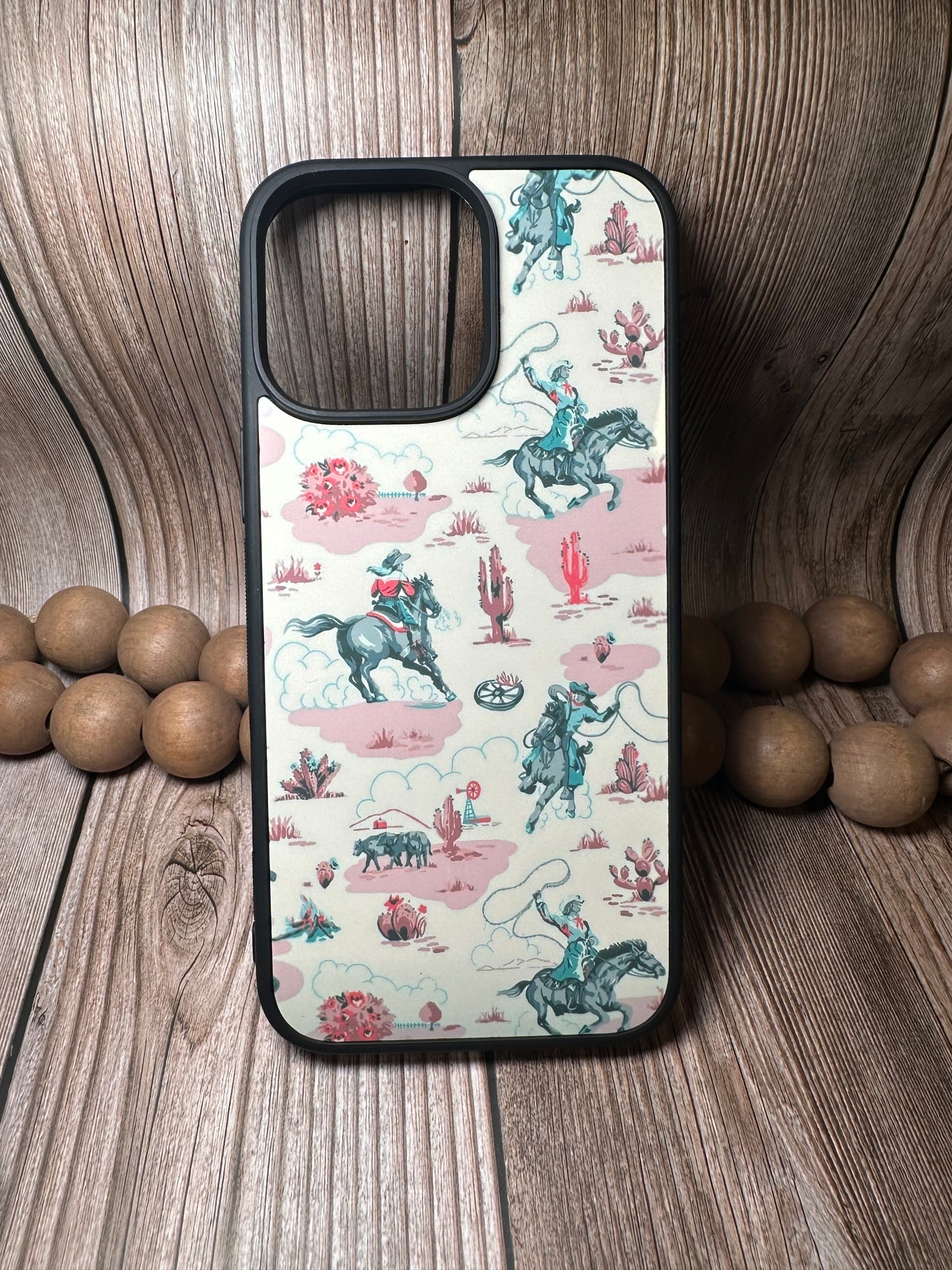 Cowgirl aesthetic pressed phone case *6OPTIONS *15SIZES