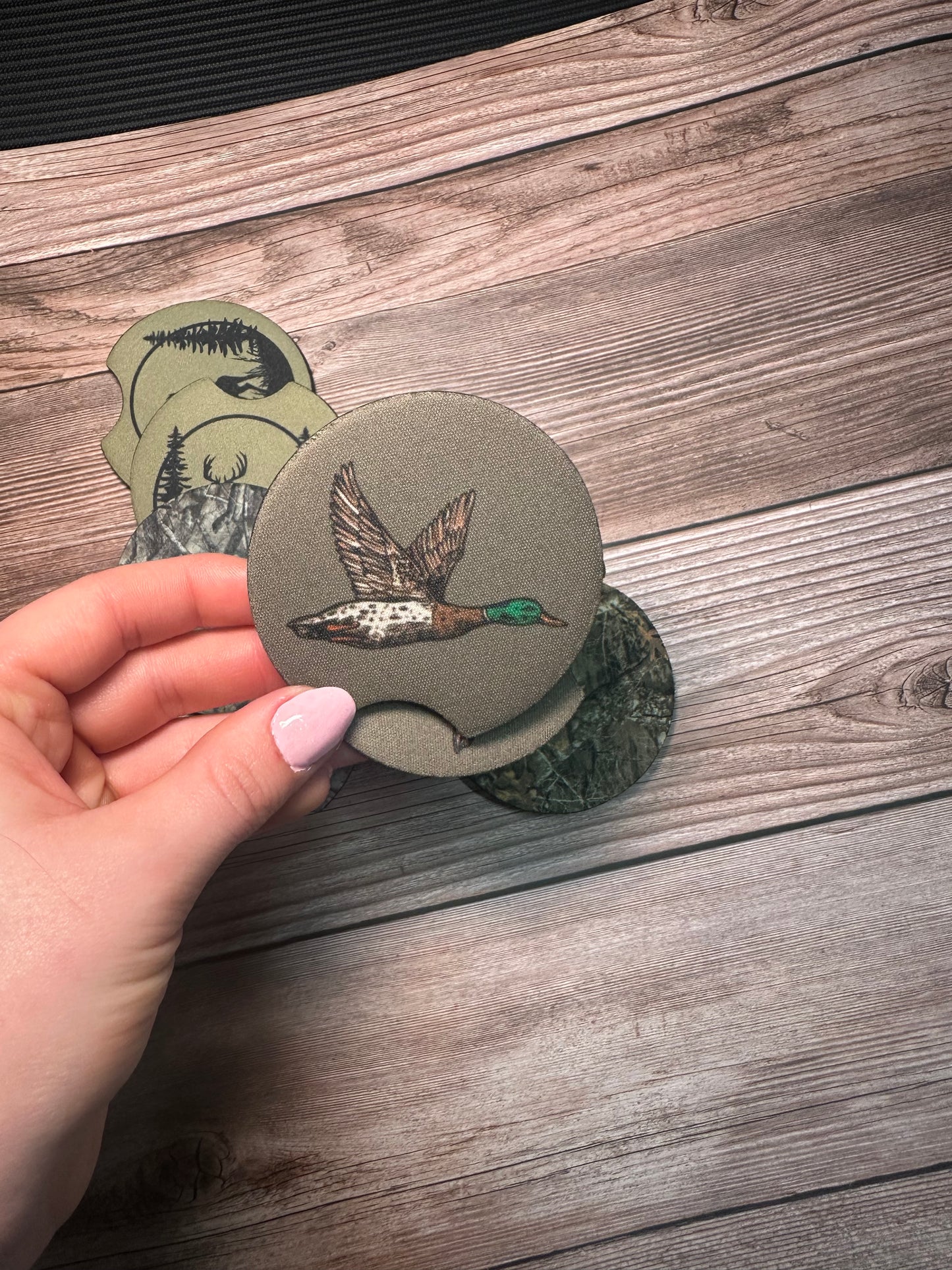 Camo//Hunting//Fishing Car Coasters