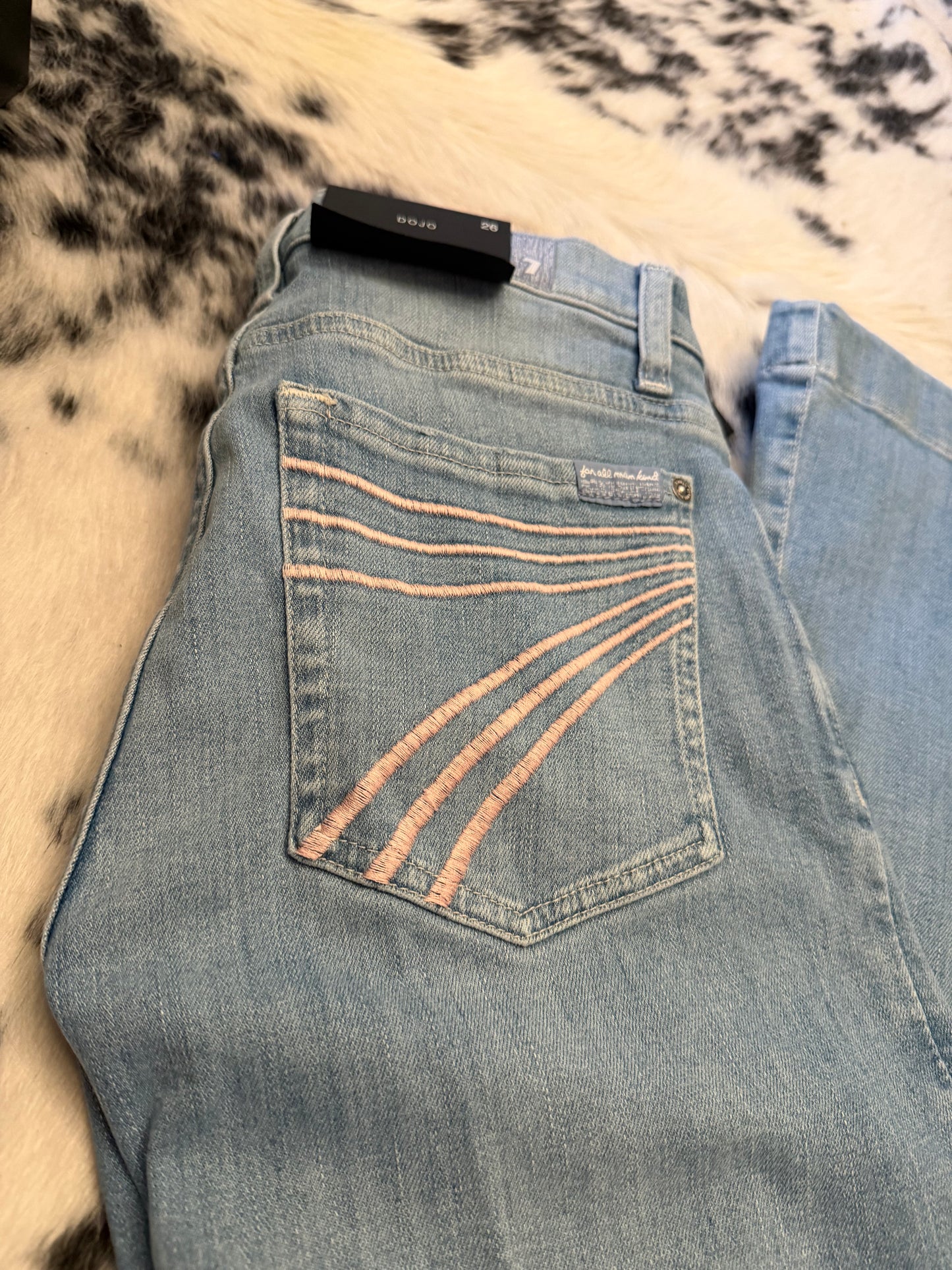7 FOR ALL MANKIND DOJO JEANS - INDIGO BLOOM